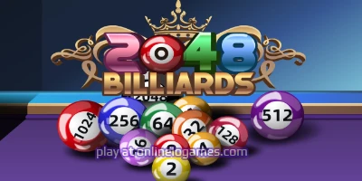 play 2048 Billiards online