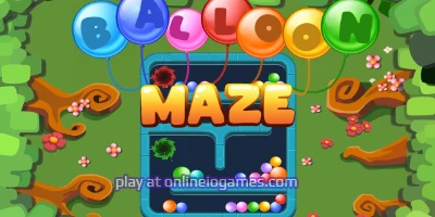 play Balloon Maze online