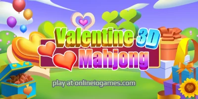 play Valentine 3D Mahjong online