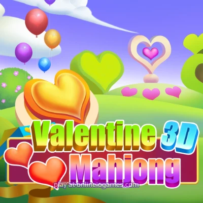 play Valentine 3D Mahjong online