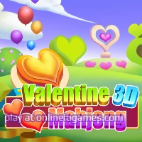 play Valentine 3D Mahjong online