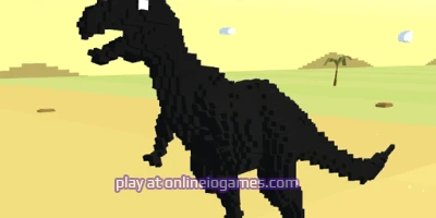 play Dino T Rex 3D Run online