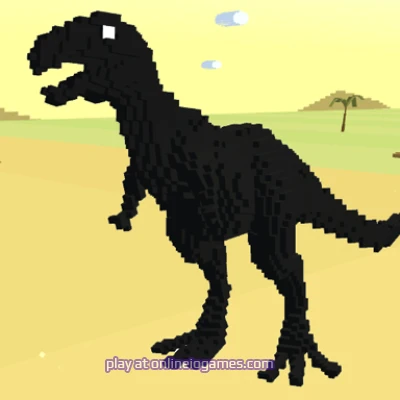 play Dino T Rex 3D Run online