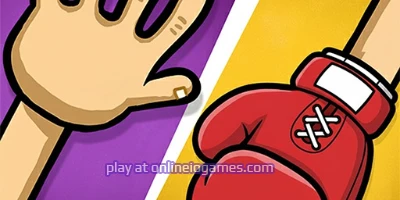play Two Player Red Hands Game online