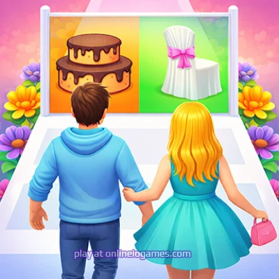 play Couple Wedding Race Game online