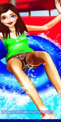 play Water Slide Adventure online