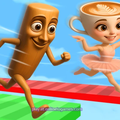 play Brainrot Bridge Race 3D online
