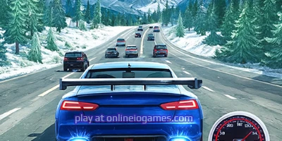 play Highway Traffic Racerr online
