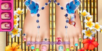 play BFFs Beach Pedicure online