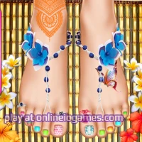 play BFFs Beach Pedicure online