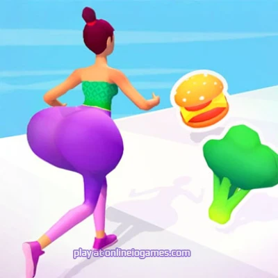 play Twerk it body Race 3D online