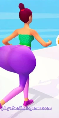 play Twerk it body Race 3D online