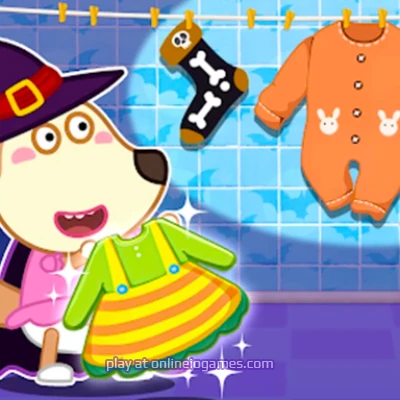 play Kids Cleanup Yard online